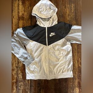 Nike Black and White Windrunner